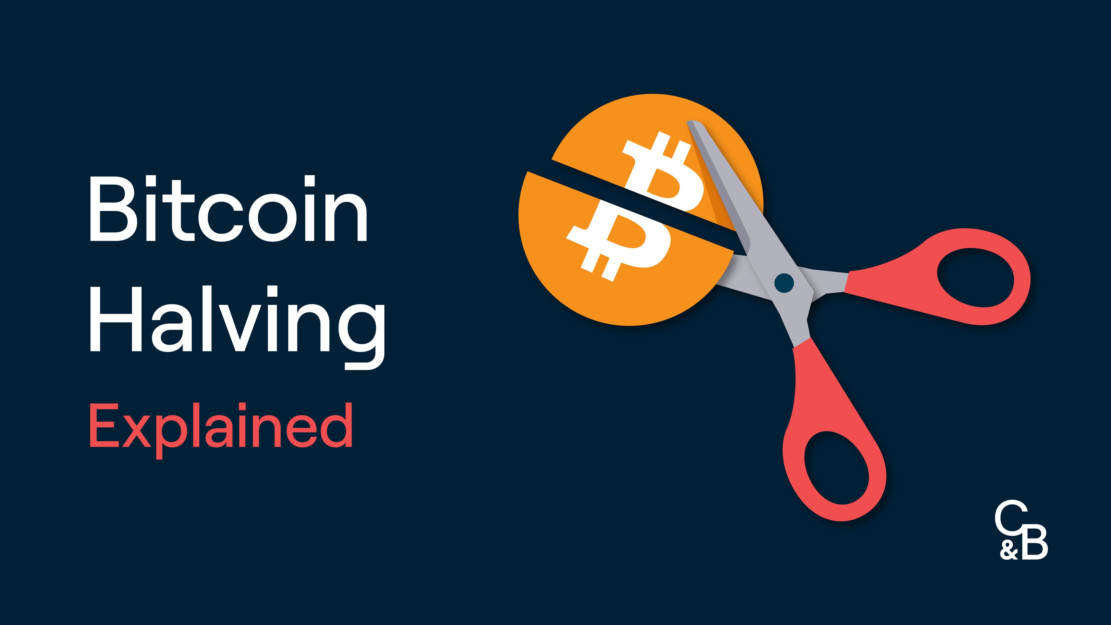 What is the bitcoin halving caleb brown